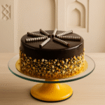 Dry Fruits Chocolate Cake